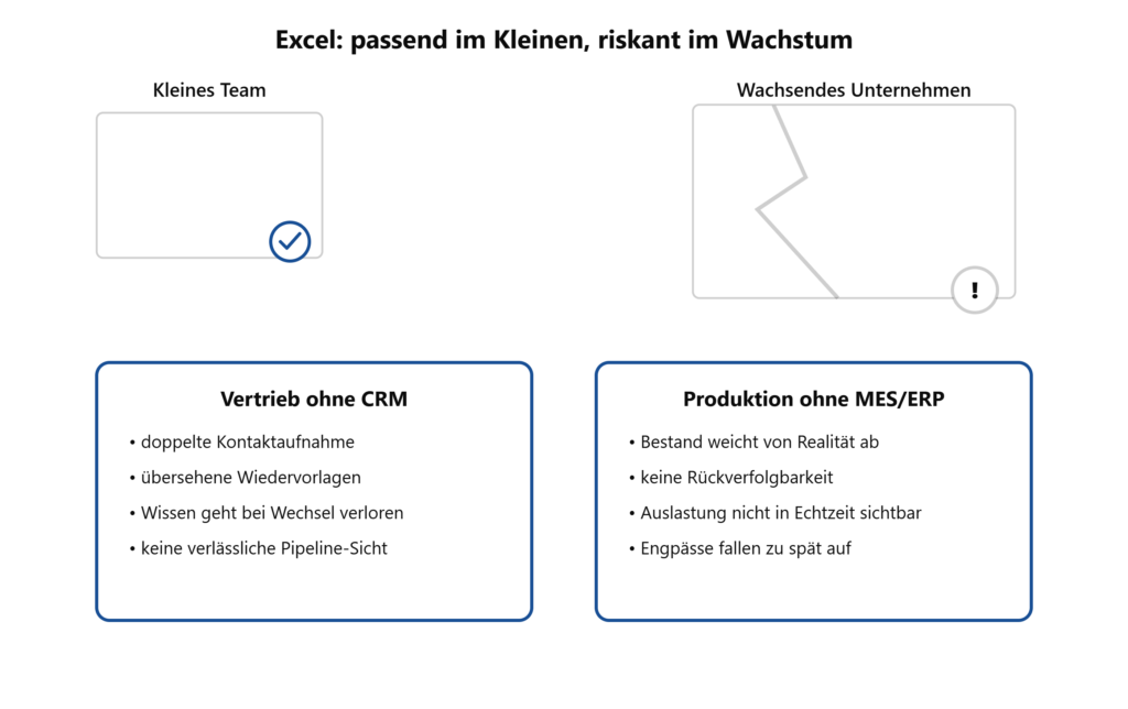 Excel ist als flexibles Werkzeug für punktuelle Auswertungen weiterhin gut geeignet