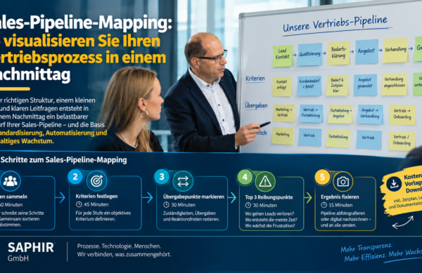 Sales-Pipeline-Mapping im Workshop