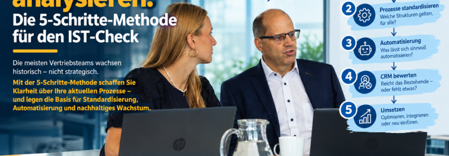 Vertriebsprozesse analysieren Die 5-Schritte-Methode