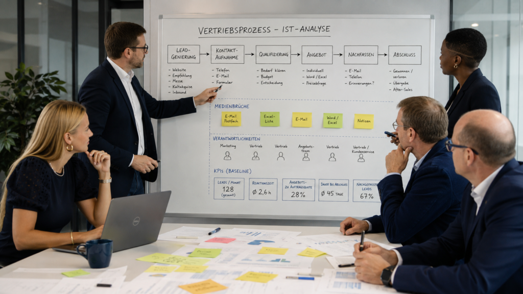 Vertriebsprozesse analysieren Die 5-Schritte-Methode für den IST-Check