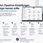 Die 7 wichtigsten Pipedrive-Einstellungen, die jeder Einsteiger kennen sollte